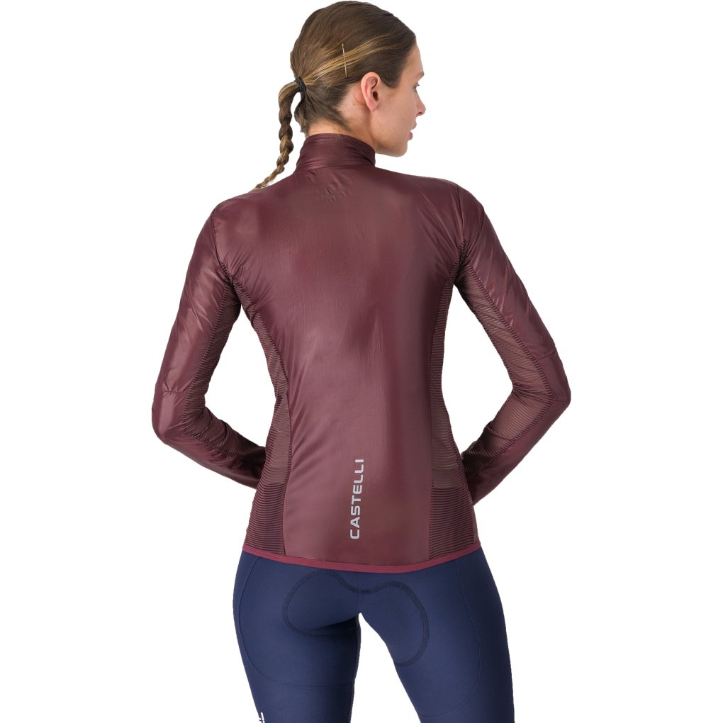 Castelli Aria Shell 2 Jacket Women - deep bordeaux 625