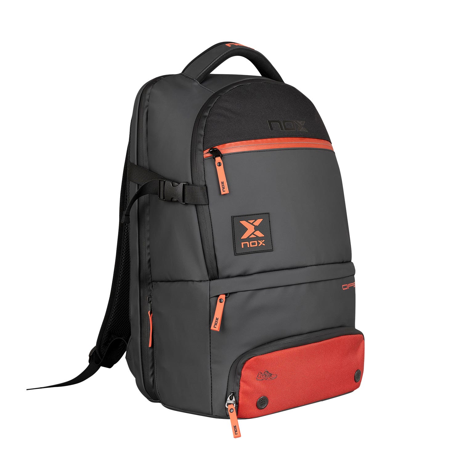 BACKPACK NOX LUXURY OPEN SERIES BLACK RED