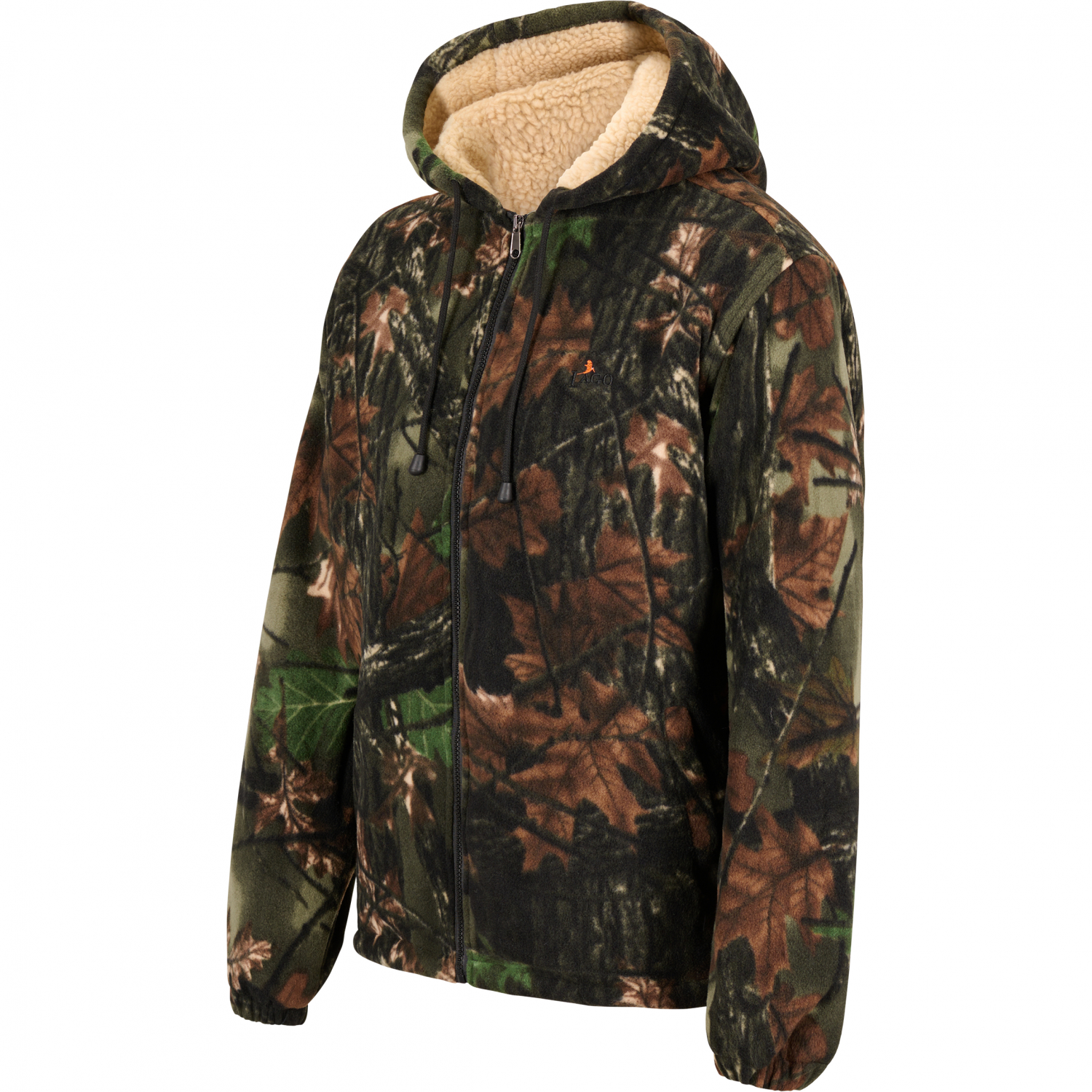 il Lago Basic Thermal Fleece Jacket Men (Camouflage)