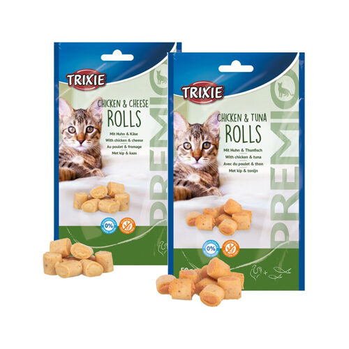 Trixie Premio Rolls - 50 g - Chicken and Cheese