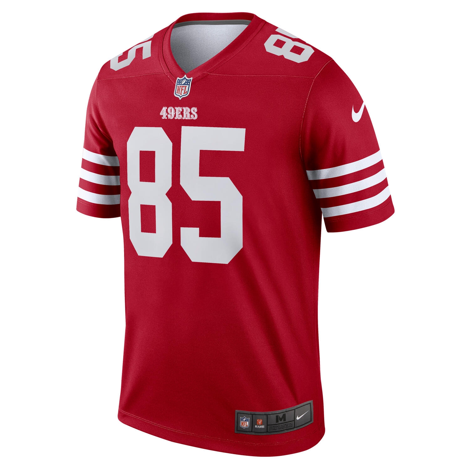 George Kittle #85 San Francisco 49ers Nike Legend NFL Jersey Red