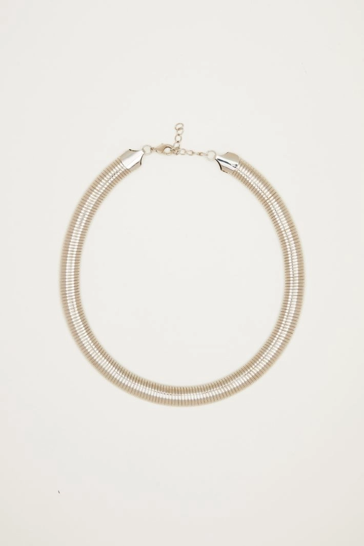 Tubular choker - SILVER