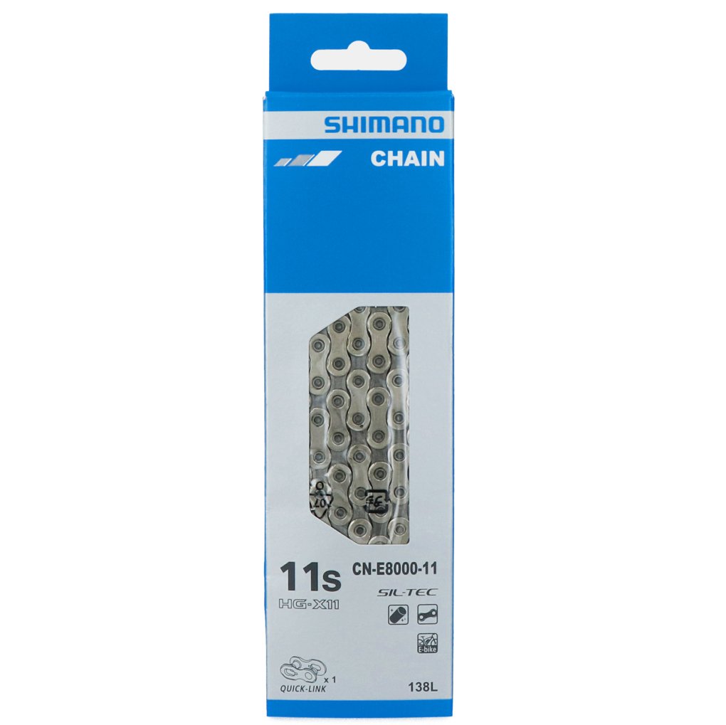 Shimano STePS Deore XT CN-E8000-11 E-MTB Chain 11-speed - without Quick Link