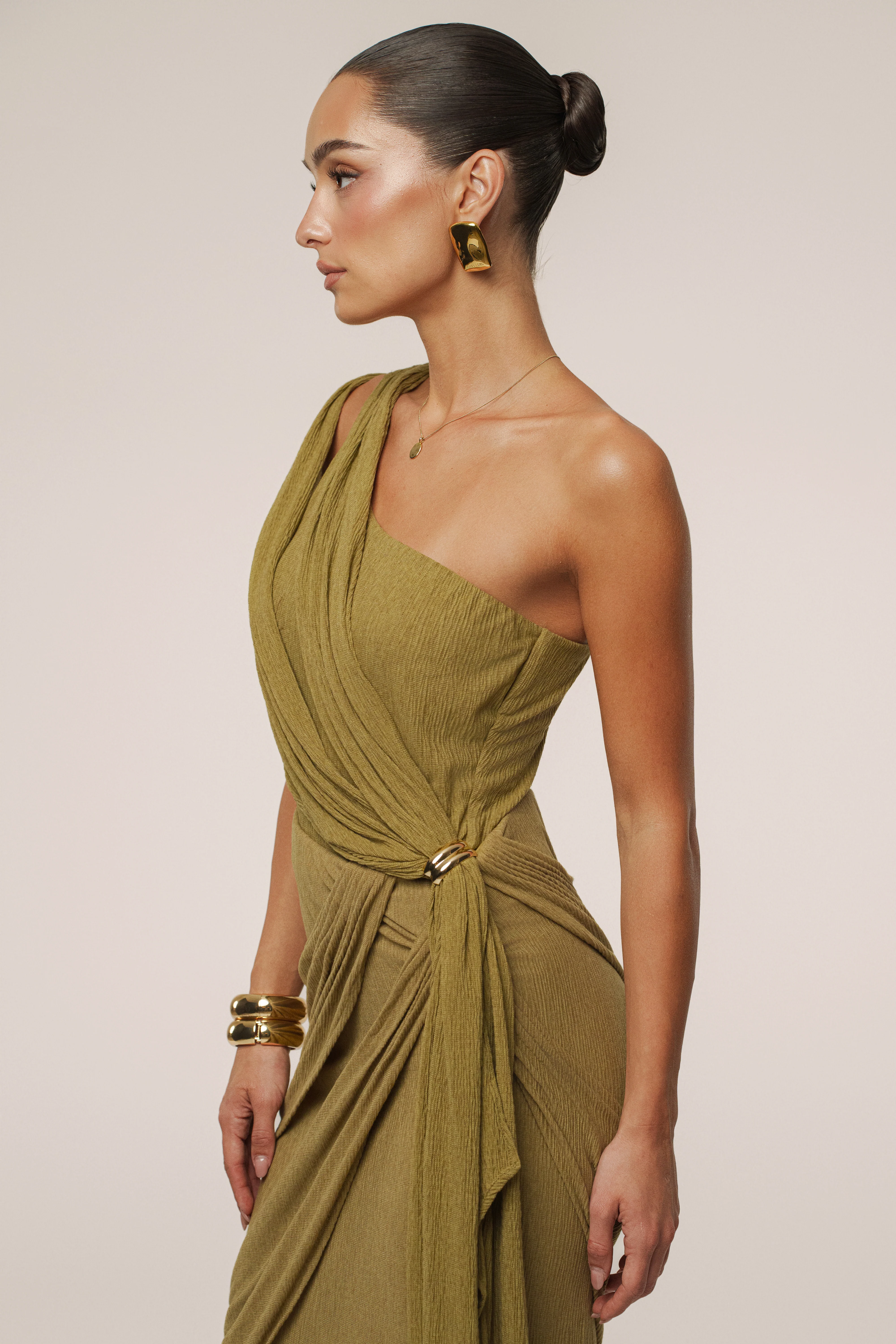 Moss Lovina Drape Bodysuit