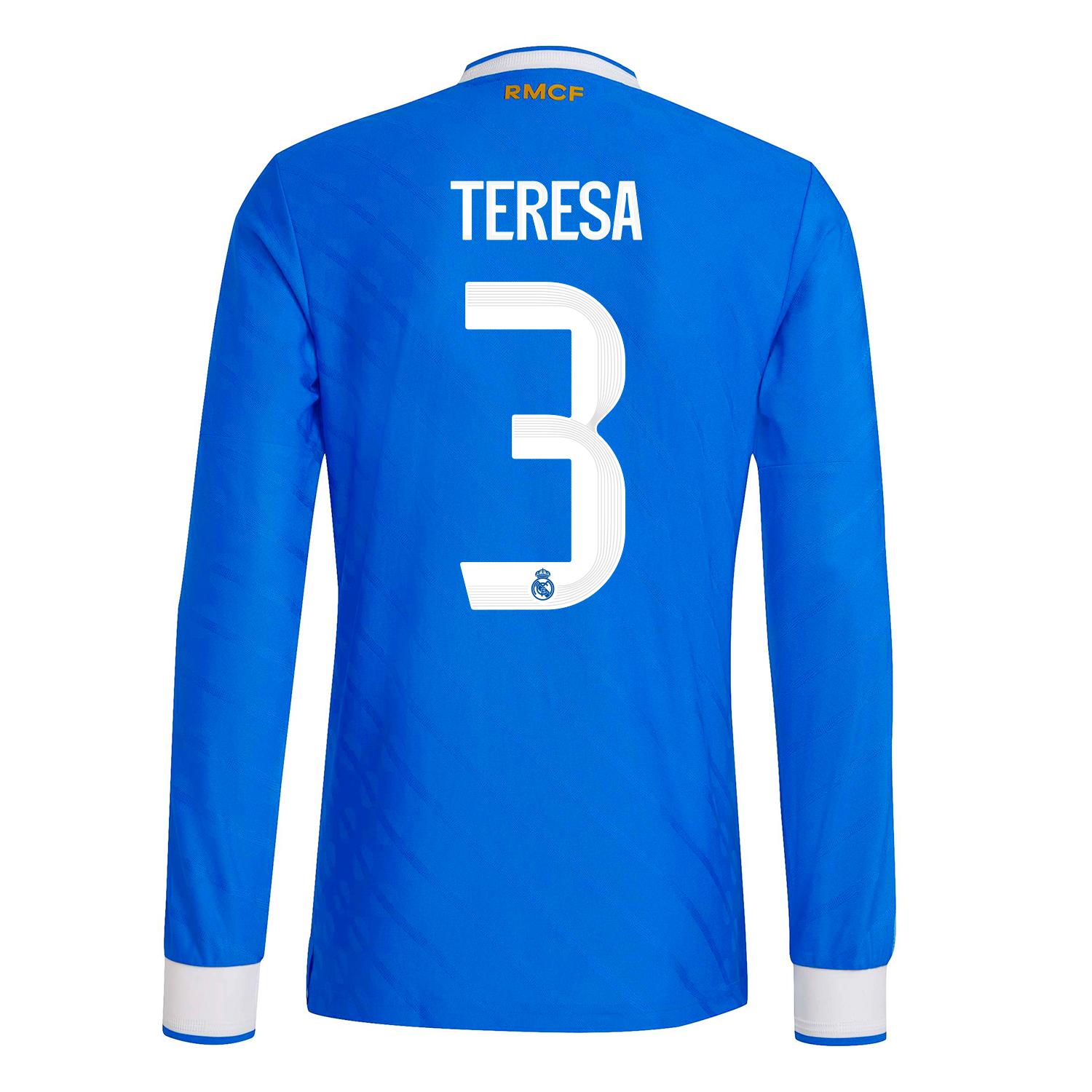 Mens Third Long Sleeve Authentic Shirt 25/26 Blue