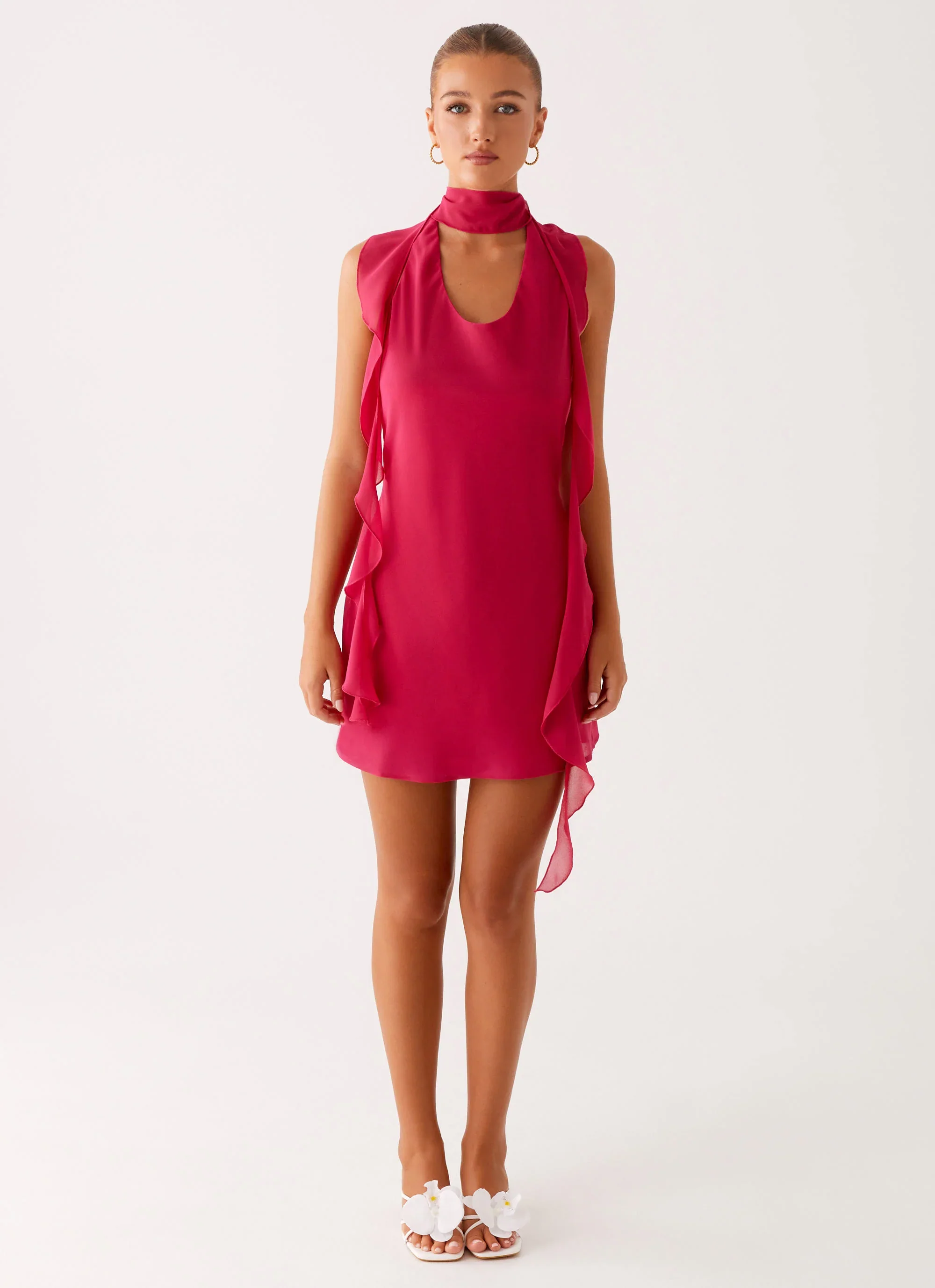 Tanner Mini Dress - Fuchsia