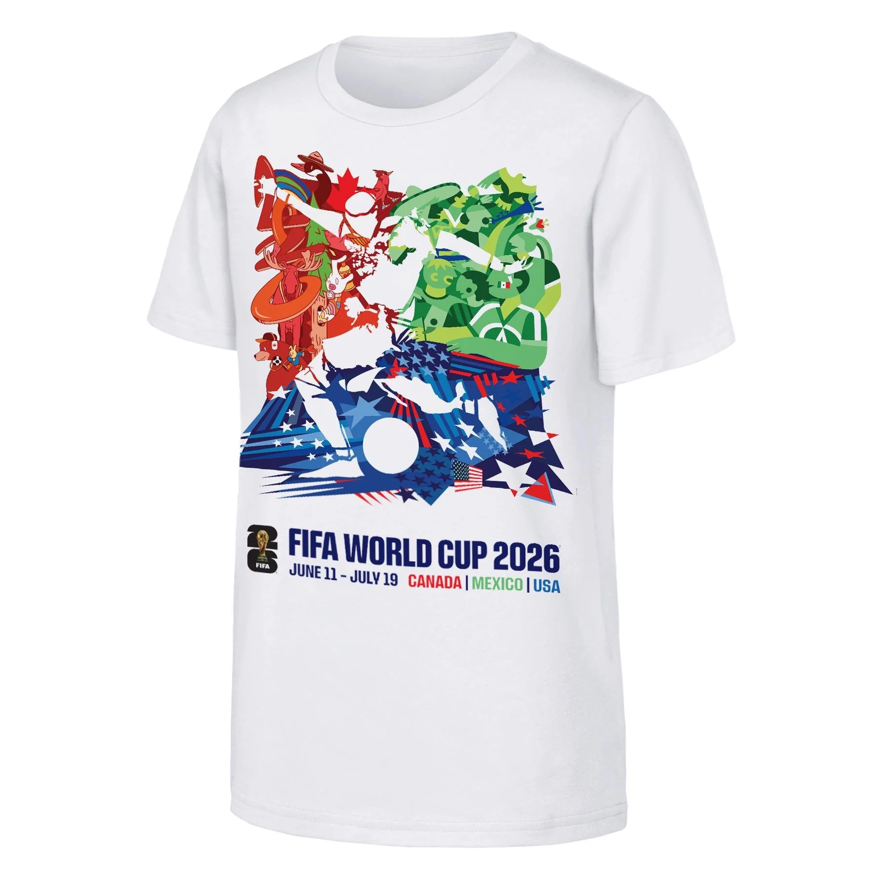 2026 Soccer Fan Collection Event Poster T-Shirt - Youth
