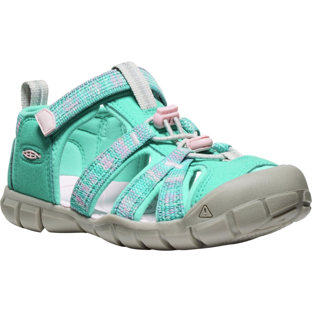 KEEN Seacamp II CNX Sandals Youth - Bright Aqua/Pink-A-Boo