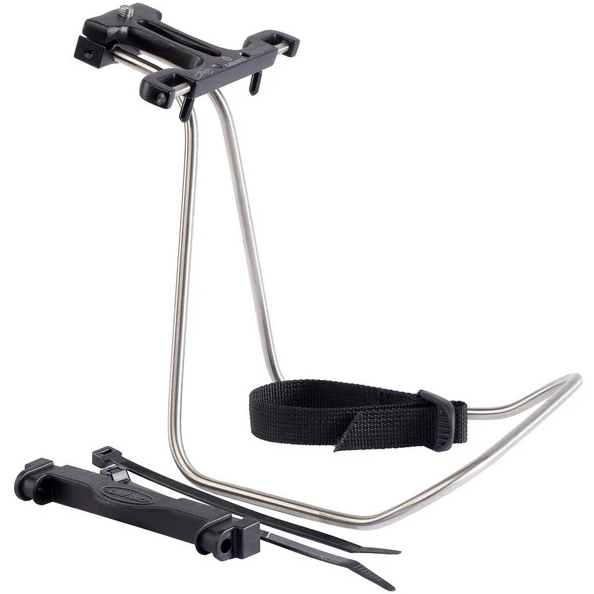 Carradice Bagman Quick Release Expedition Saddlebag Rack - silver