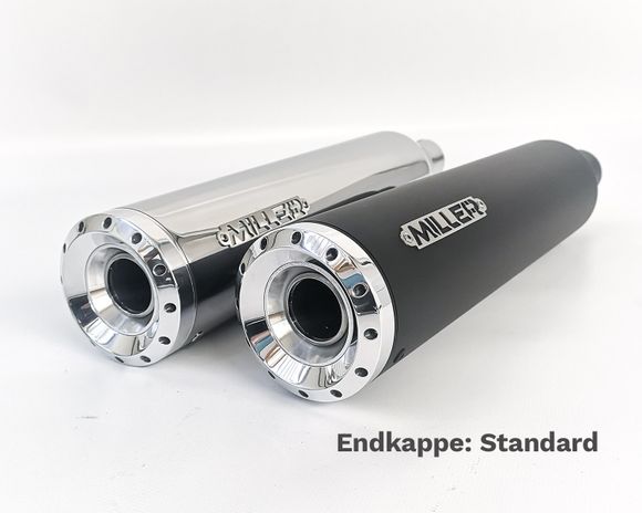 Complete Line Miller Exhaust Polished Standard TipRef: Mil01304A / Ka-Vn900L-X24.00