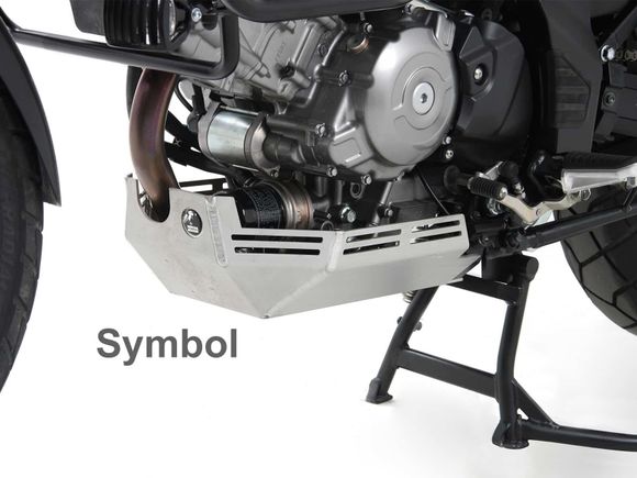 Hepco & Becker aluminum engine guard - blackSUZUKI 650 DL 650 V-STROM ABS - 2012 - 2016Ref: HBE02490A / 8103528 00 01