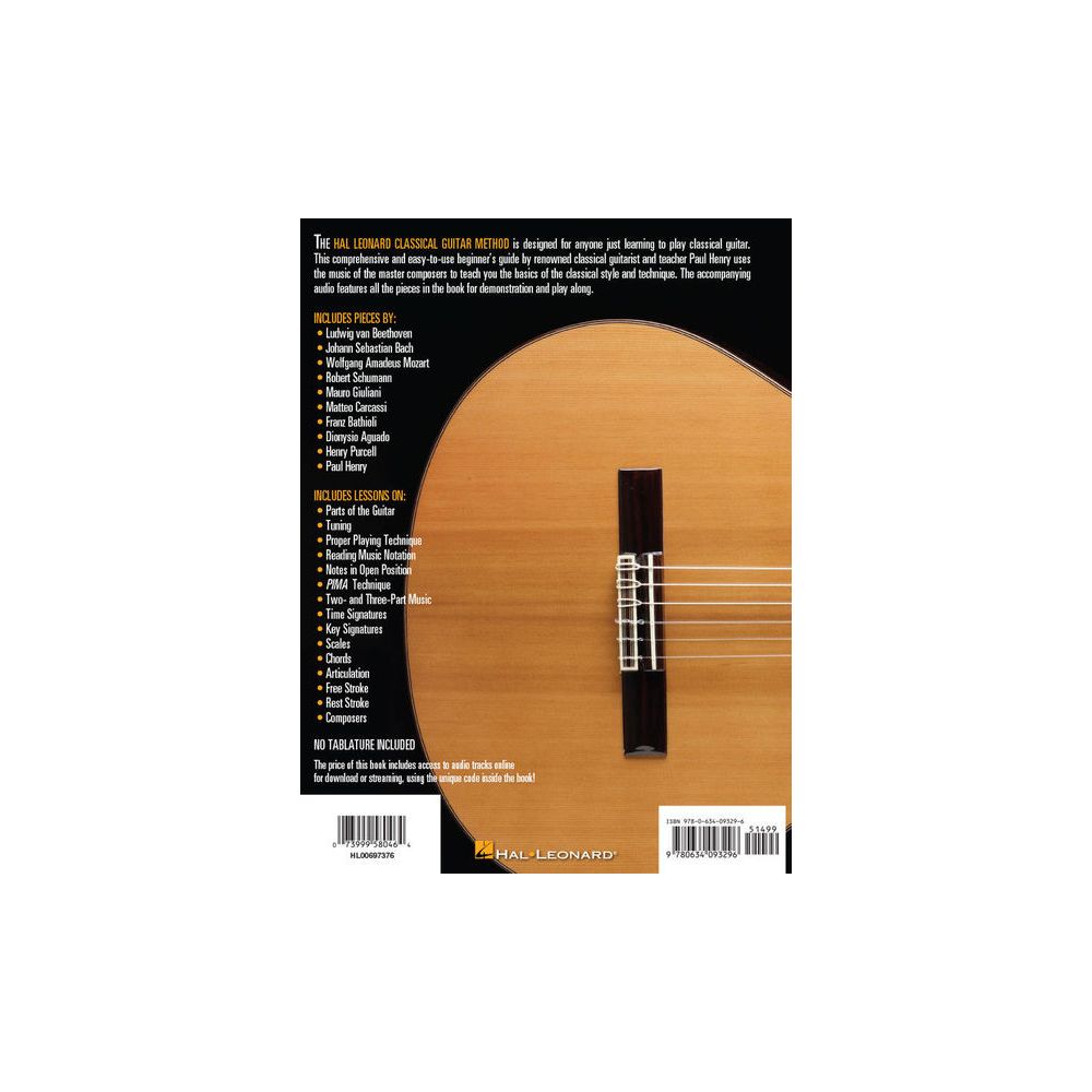 Hal Leonard Classical Guitar School – Thomann Ireland