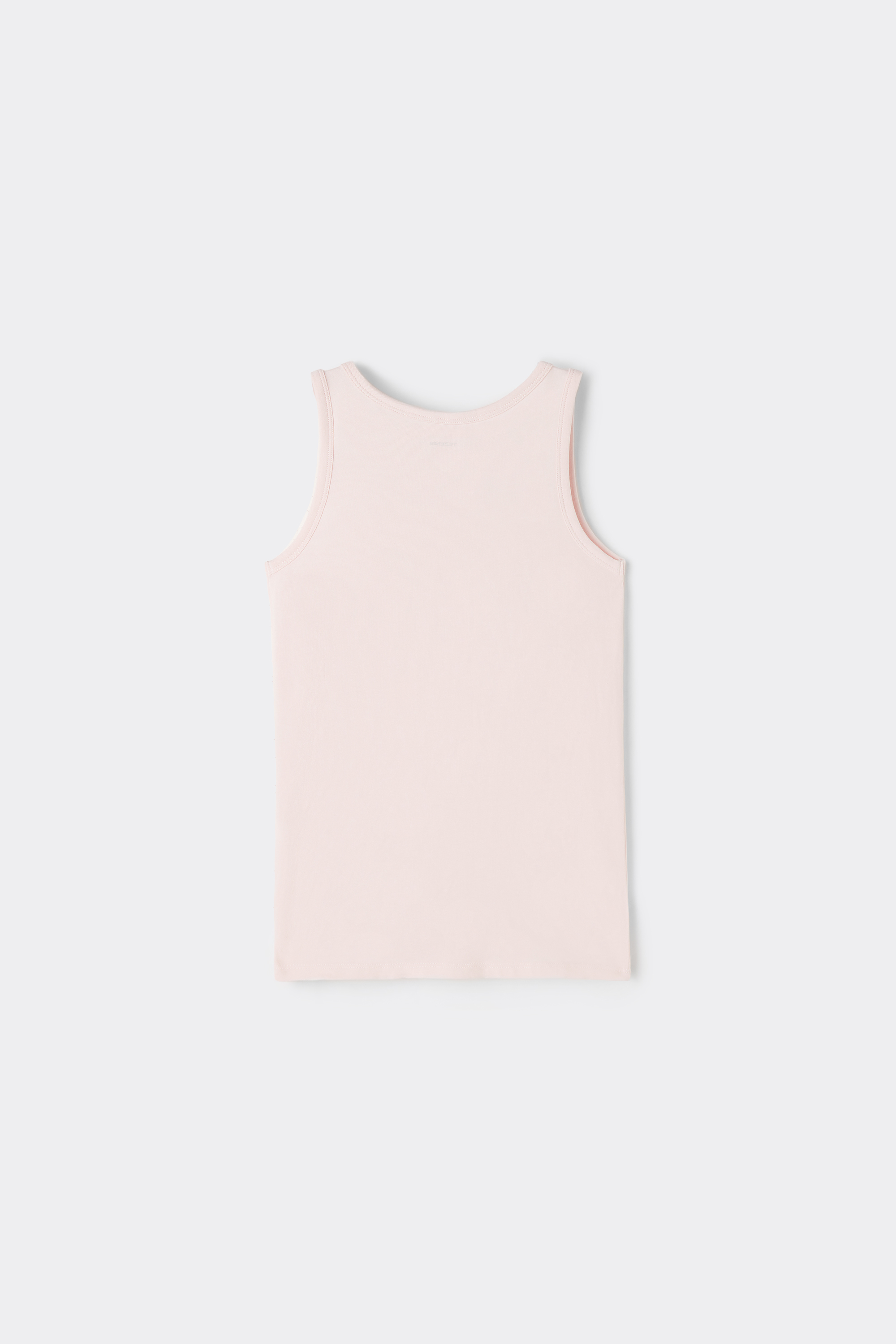 Unisex Kids' Basic Cotton Camisole with Wide Shoulder Straps