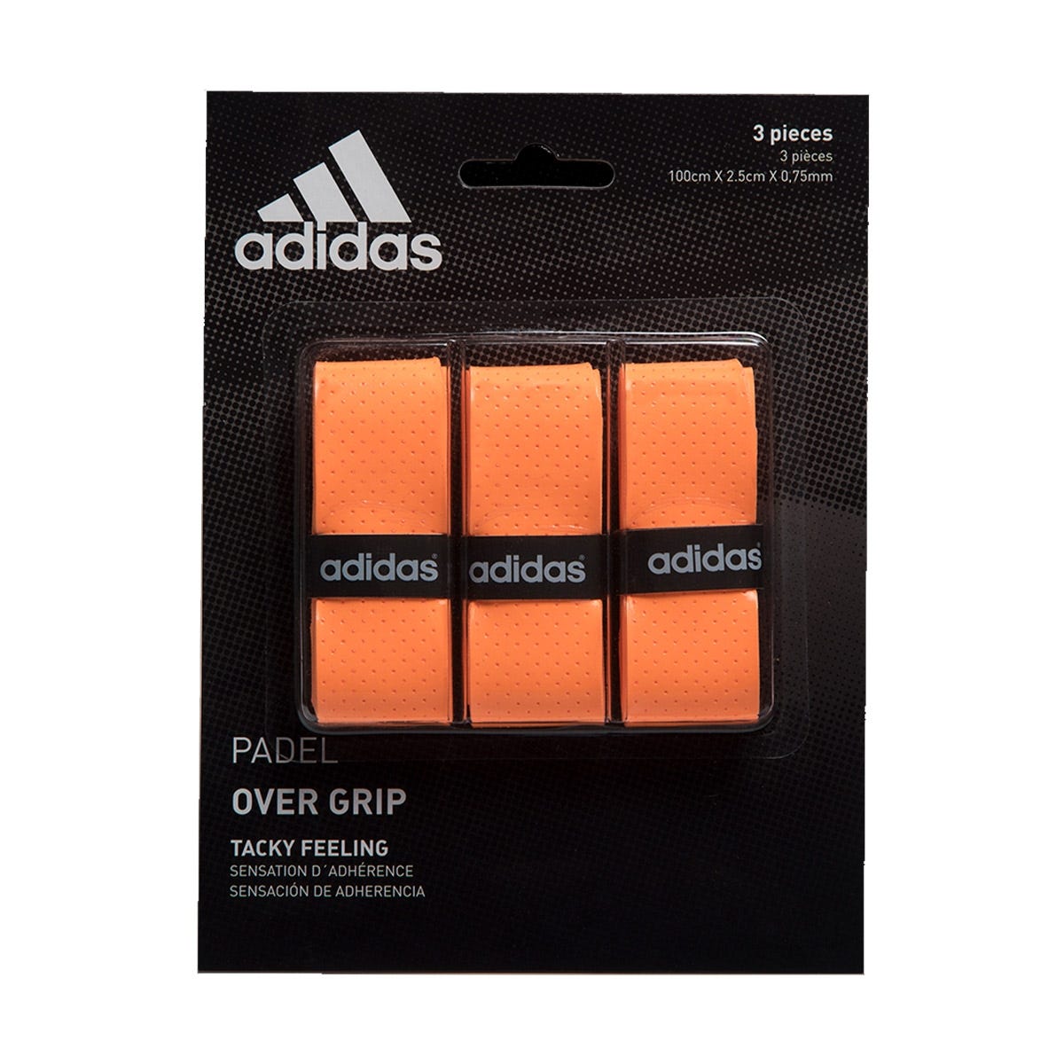 OVERGRIP SET ADIDAS 3 UNITS ORANGE