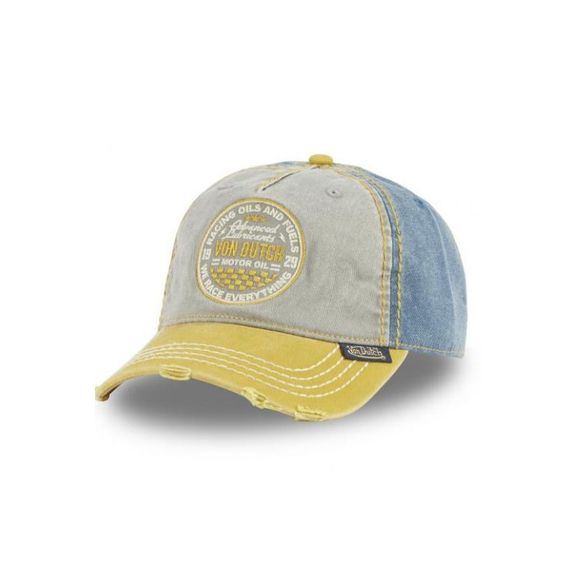 Retro Von Dutch Cap - Blue / YellowRef: Vdh0197/Vd/1/Cb/Retro/01 You