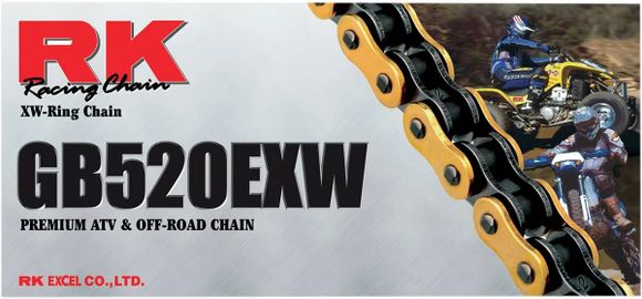 Rk transmission chain EXW Series 118 links 520 UniversalRef : RK00394A / 12231239