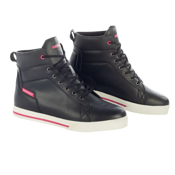 Baskets Moto Bering LADY INDY - Noir / RoseRef : BR1514-C38244