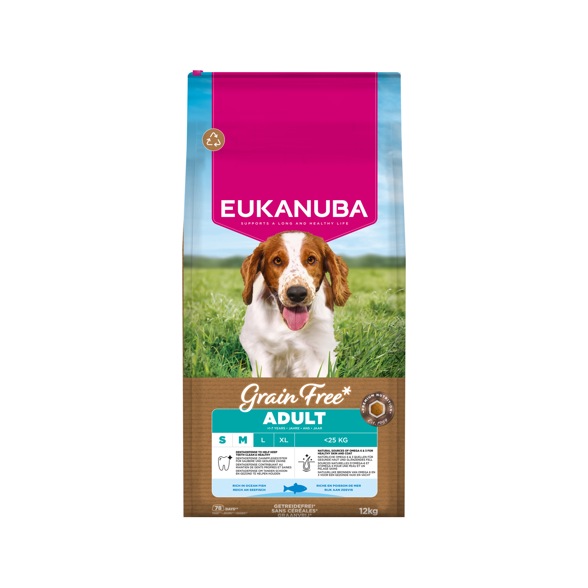 Eukanuba Dog Adult Small Medium Grainfree - 12 kg