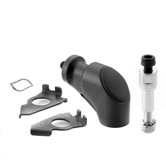 Rizoma Rearview Mirror Holder BS775B Mirror Adapter - BlackRef: rz0870 / bs775b