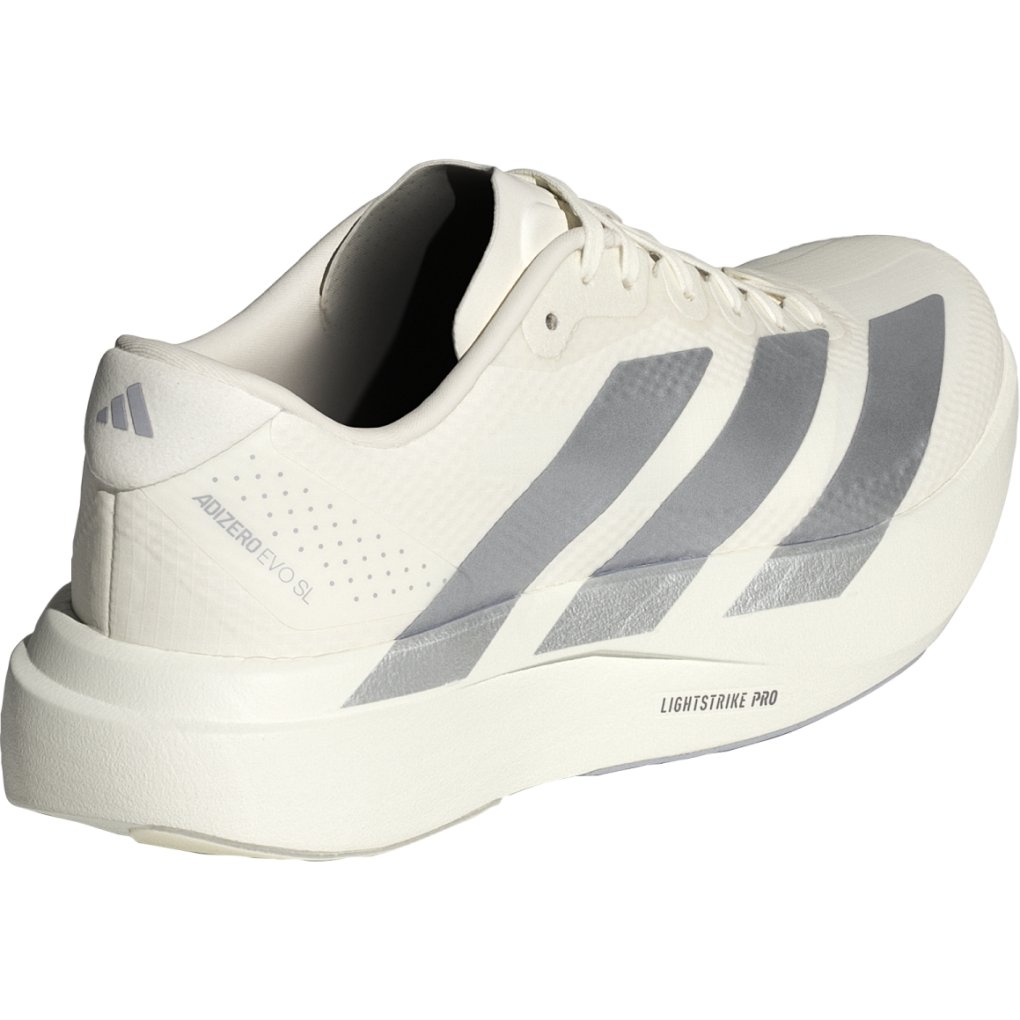 adidas Adizero EVO SL Running Shoes Women - chalk white/chalk white/halo silver KI6928