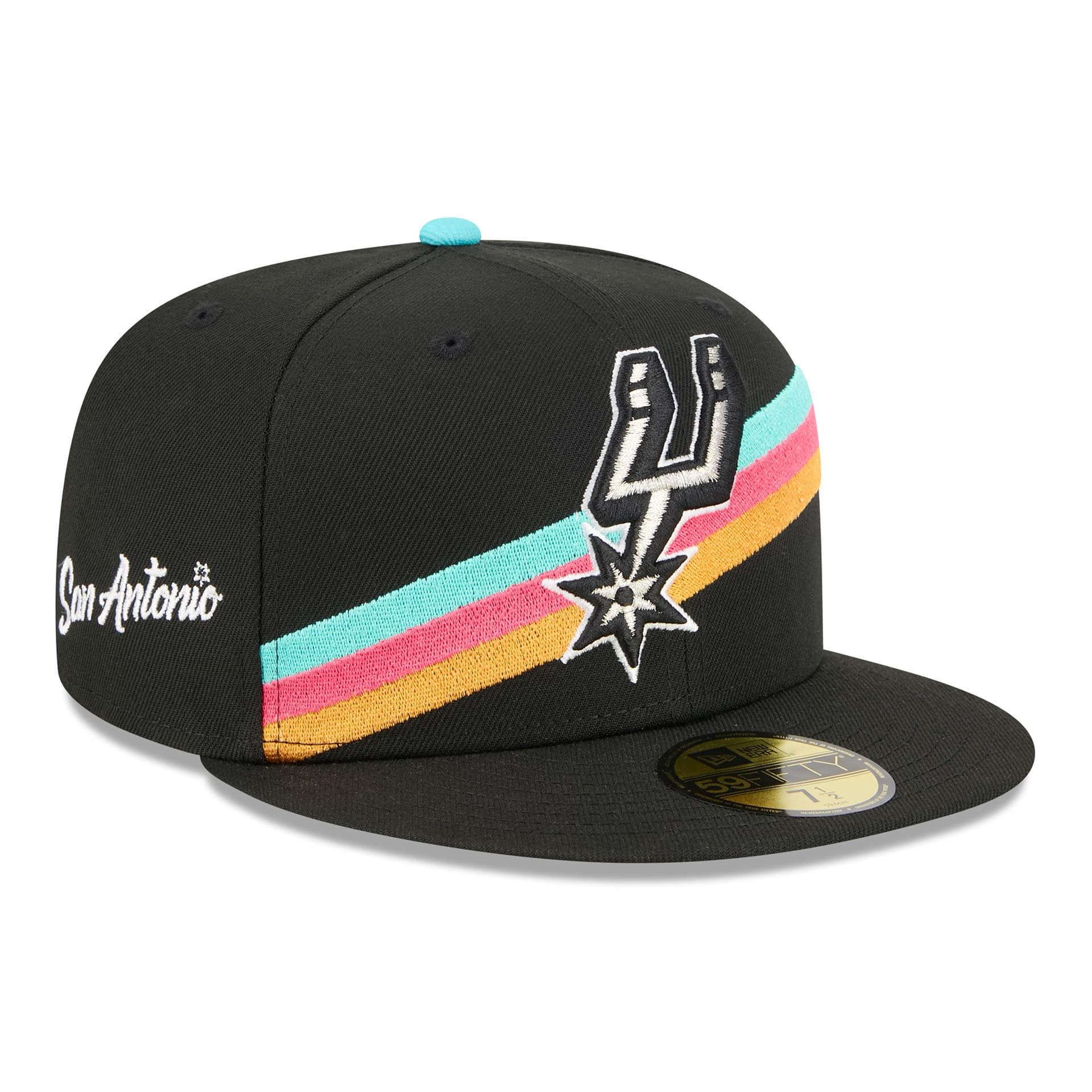 San Antonio Spurs 2025-26 NBA City Edition 59FIFTY Fitted Cap