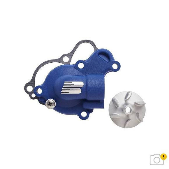 Boyesen water pump kit covers + supercooler turbine - blueRef: BOY00167A / 1147116003