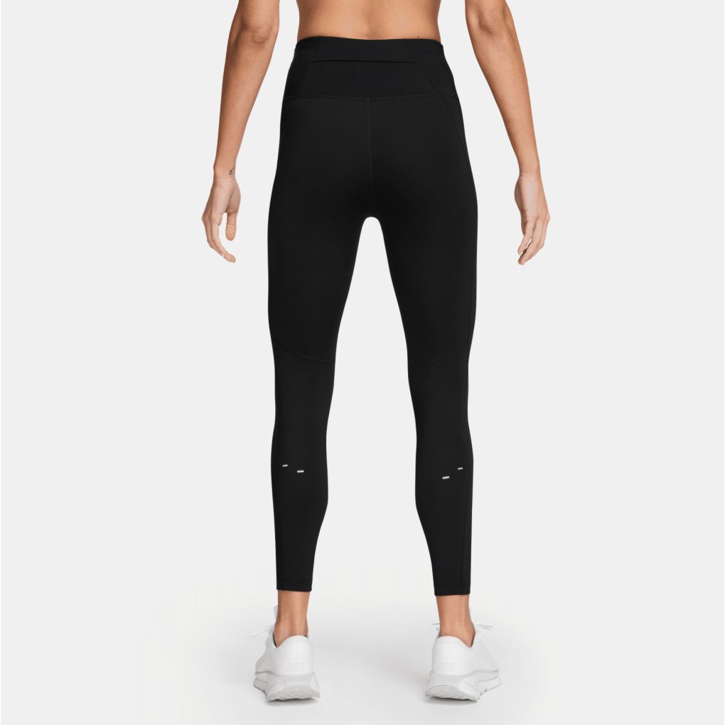 Nike Tempo Swoosh Run 7/8 Leggings Women - black/reflective silver/white HV2304-010