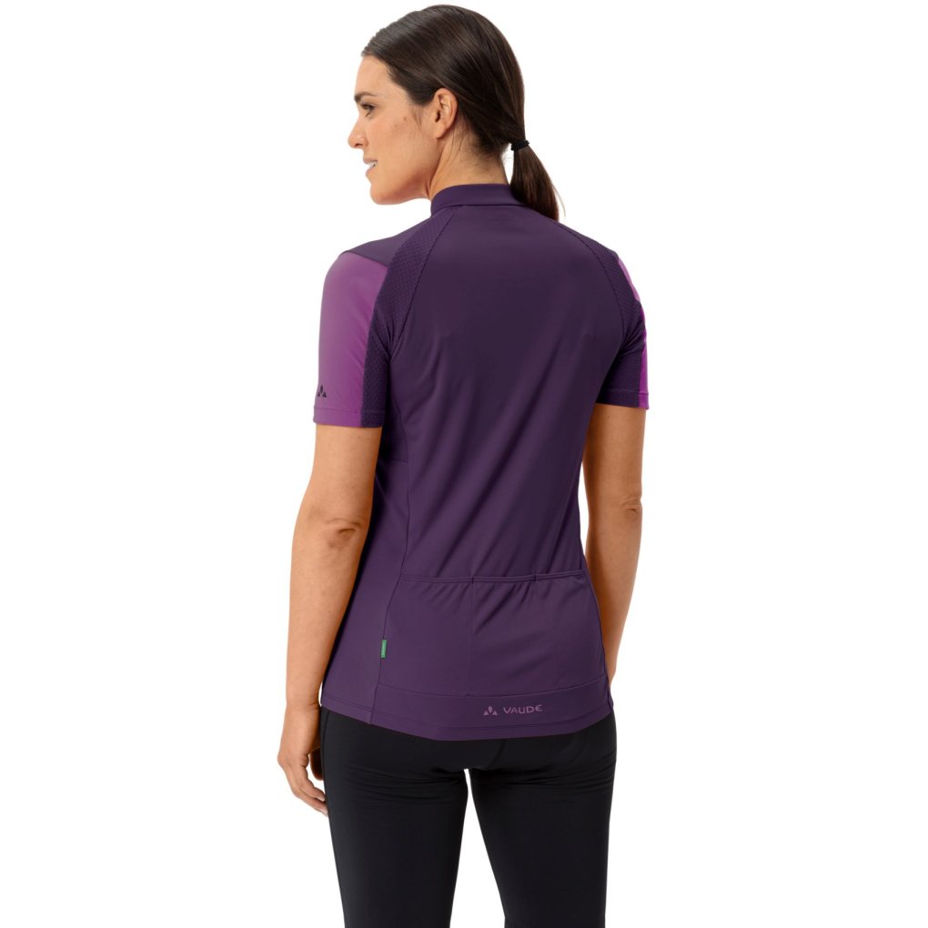 Vaude Matera Half Zip Tricot Women - eggplant