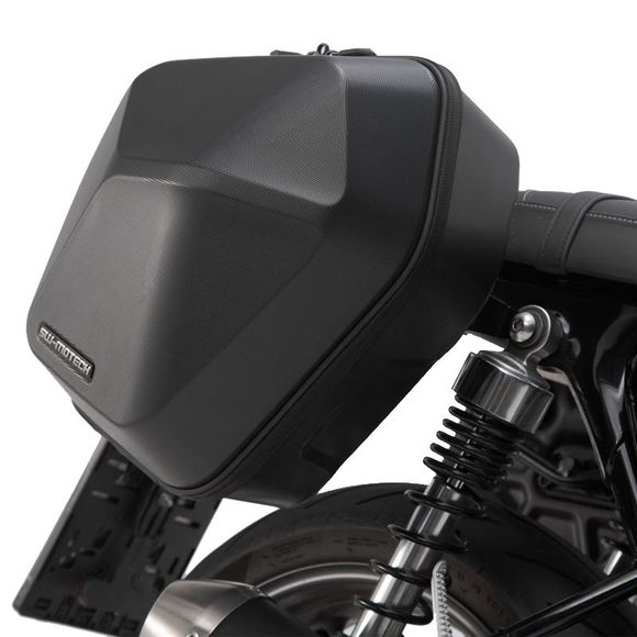 SW-MOTECH COMPLETE KIT URBAN ABS Black Case (2x16.5 liters) - BlackTRIUMPH 1200 SPEED TWIN 1200 ABS - 2019 - 2024Ref: bc.hta.11.928.30000/ / bc.hta.11.928.30000/b