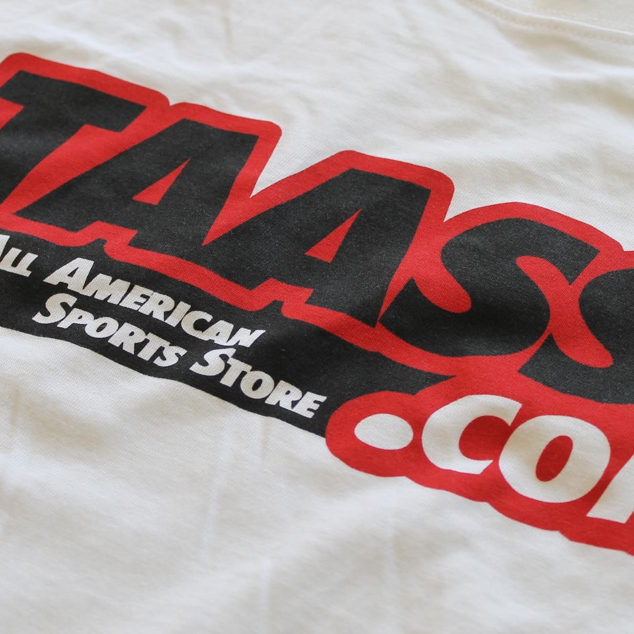 TAASS.com Logo T-Shirt Weiß