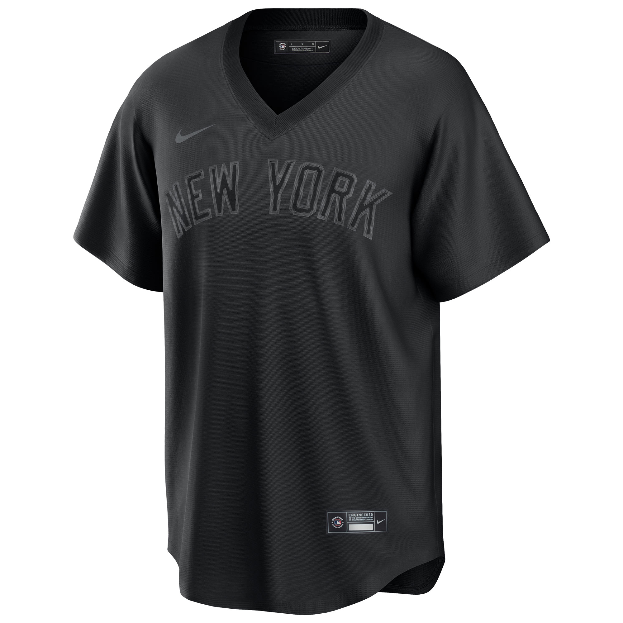 New York Yankees Triple Black Nike MLB Jersey