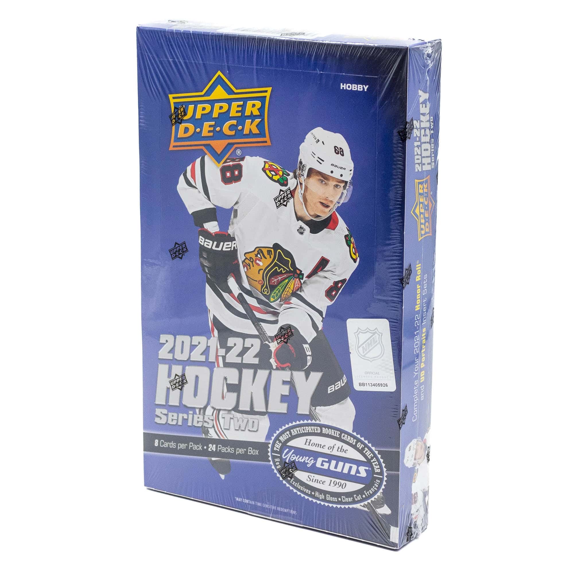 2021/22 Upper Deck Series 2 NHL Hockey Hobby Box