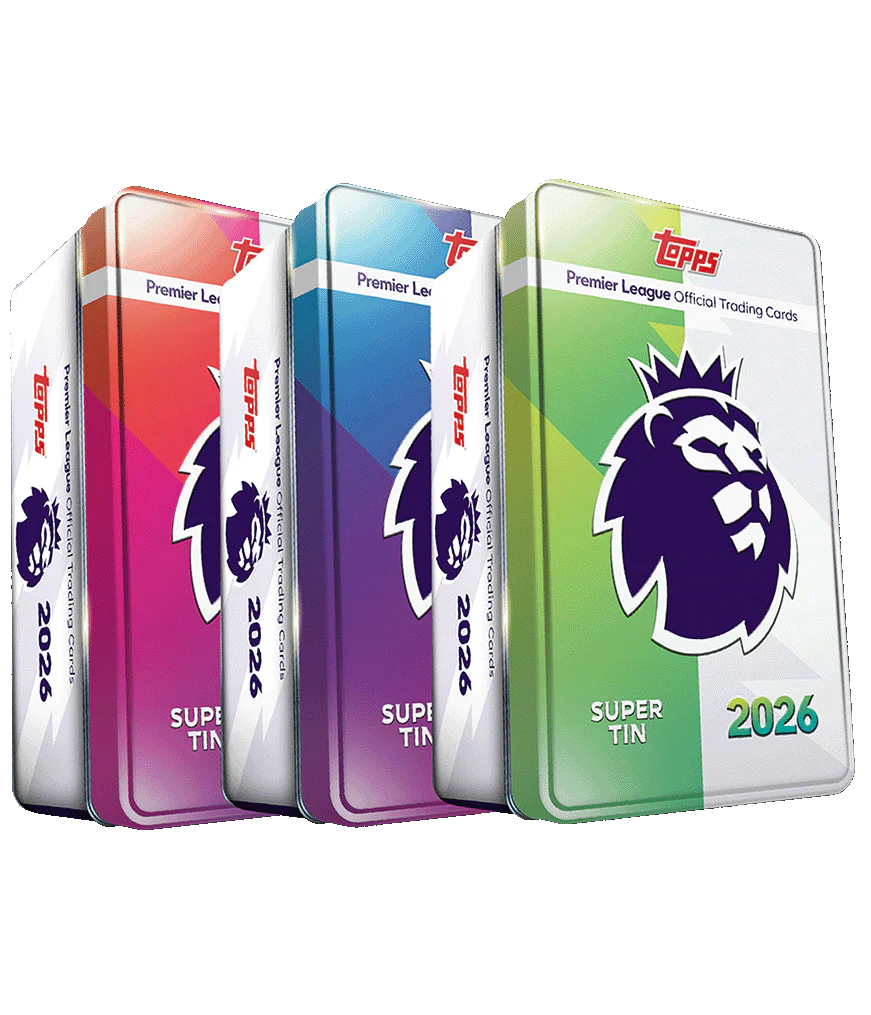Topps Premier League 2026 - Debut Edition - Super Tin Bundle (Online Exclusive)