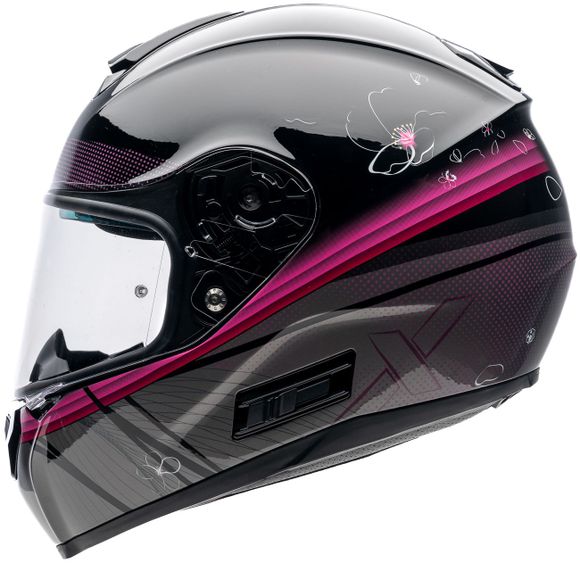Casque intégral Dexter OPTIMUS CHERRY-BLOSSOM - Noir / GrisRef : DX0027