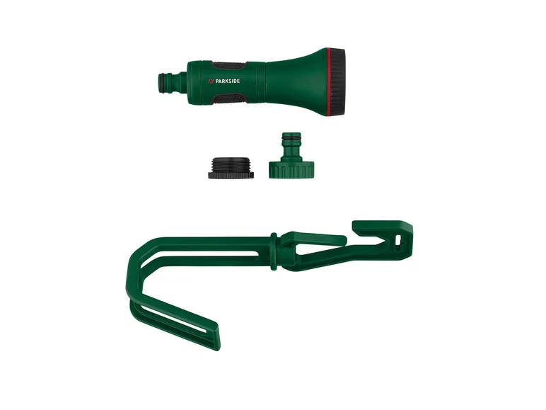 Set de tuyau d'arrosage pour terrasse, 7,5 m, 3/8