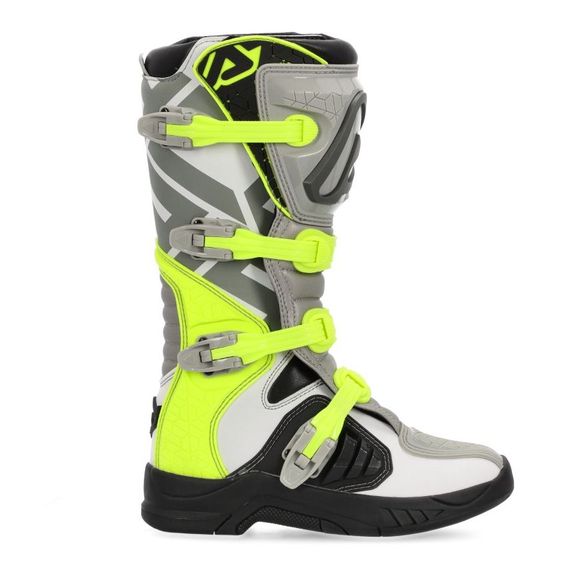 Acerbis X-TEAM GREY/YELLOW 2023 cross boots - Gray / YellowRef: AE3133