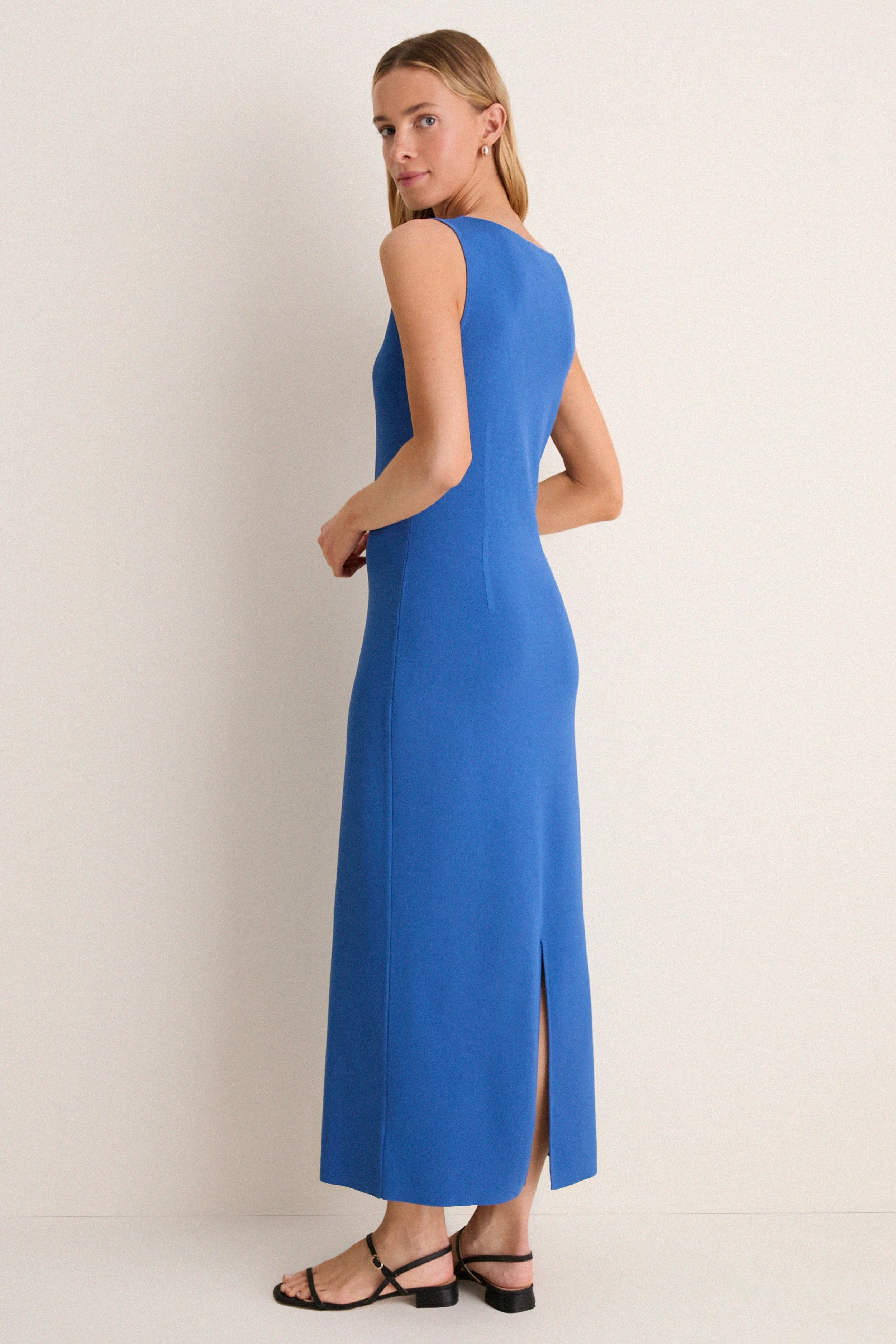 Azure Kingston Knit Dress