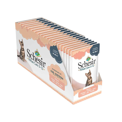 Schesir Wet food Kitten - Chicken - 20 x 85 g
