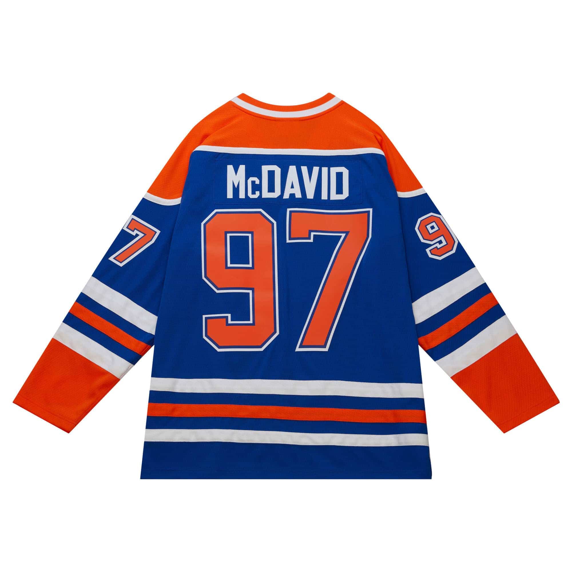 Connor McDavid #97 Edmonton Oilers 2015-16 Mitchell & Ness NHL Jersey