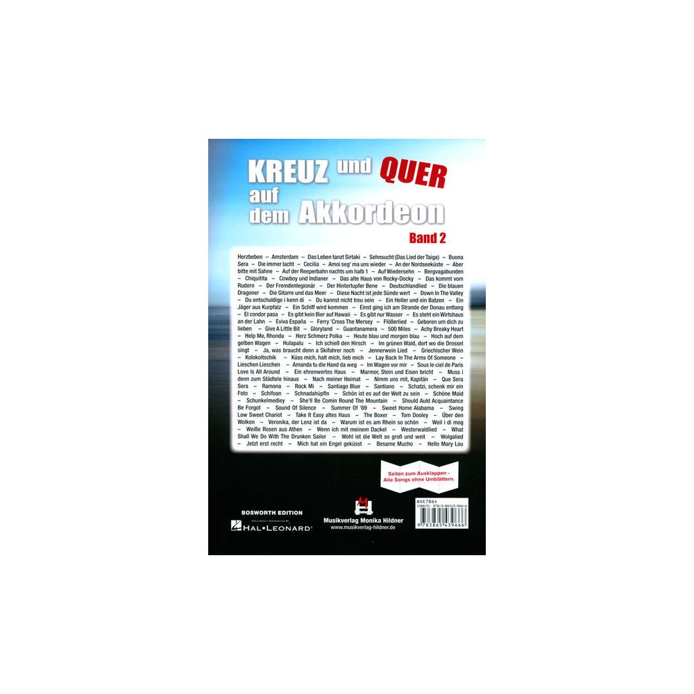 Bosworth Kreuz und Quer Akkordeon 2 – Thomann Ireland