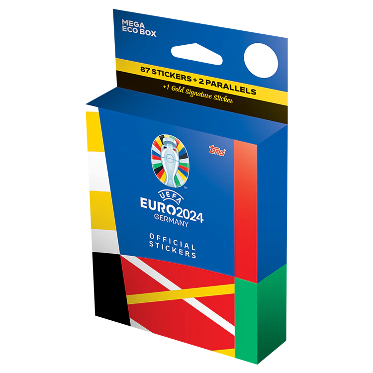 Official Euro 2024 Sticker Collection - Mega Eco Box
