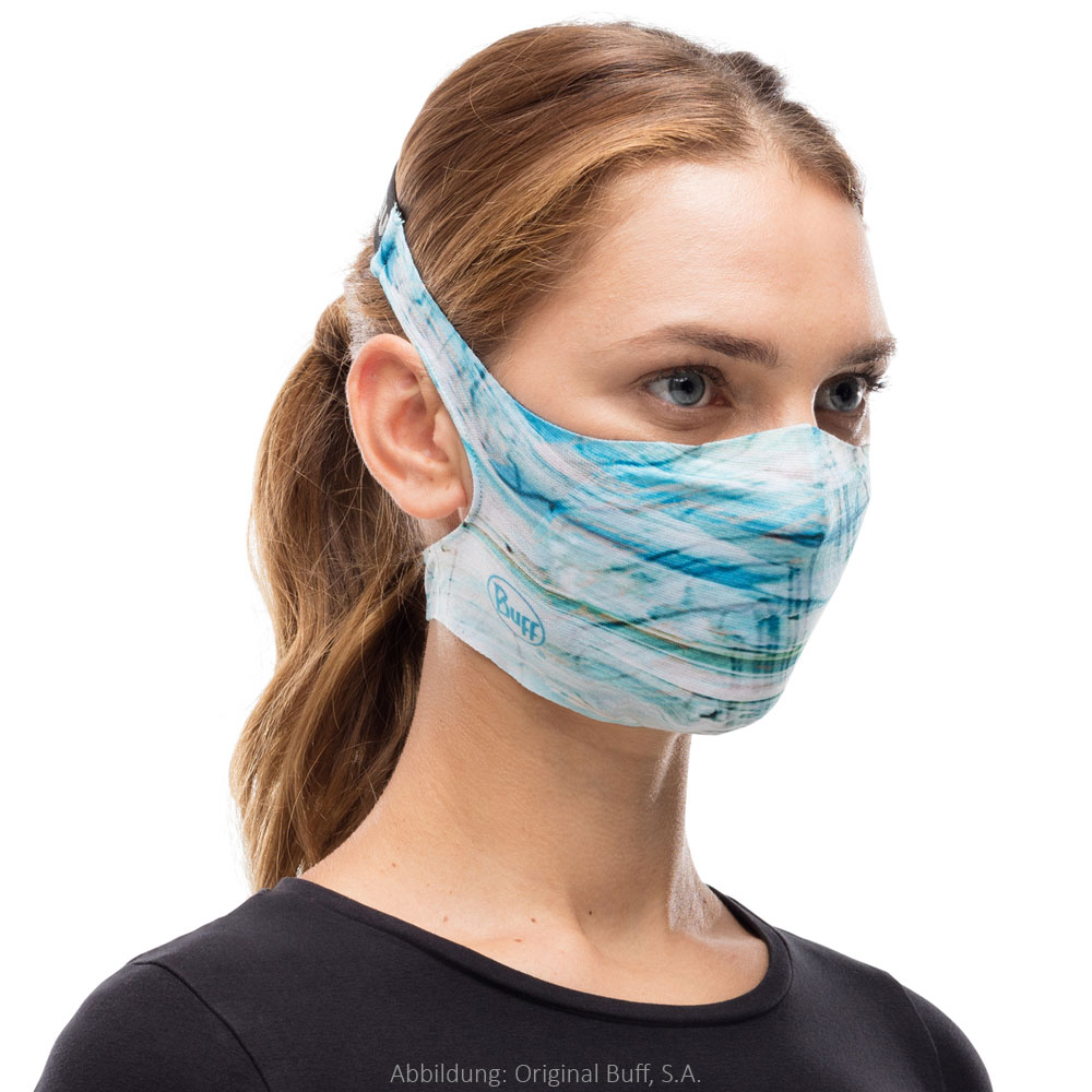 Buff® Filter Mask Protection - Makrana Sky Blue