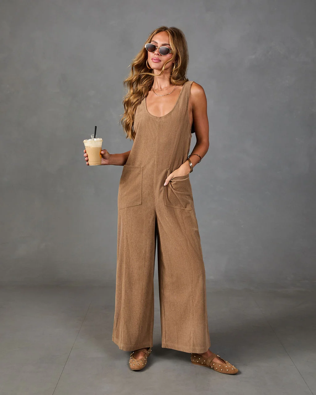 Cedar Hollow Relaxed Corduroy Jumpsuit