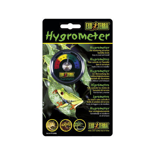 Exo Terra Hygrometer - 10,5 x 2 x 18cm