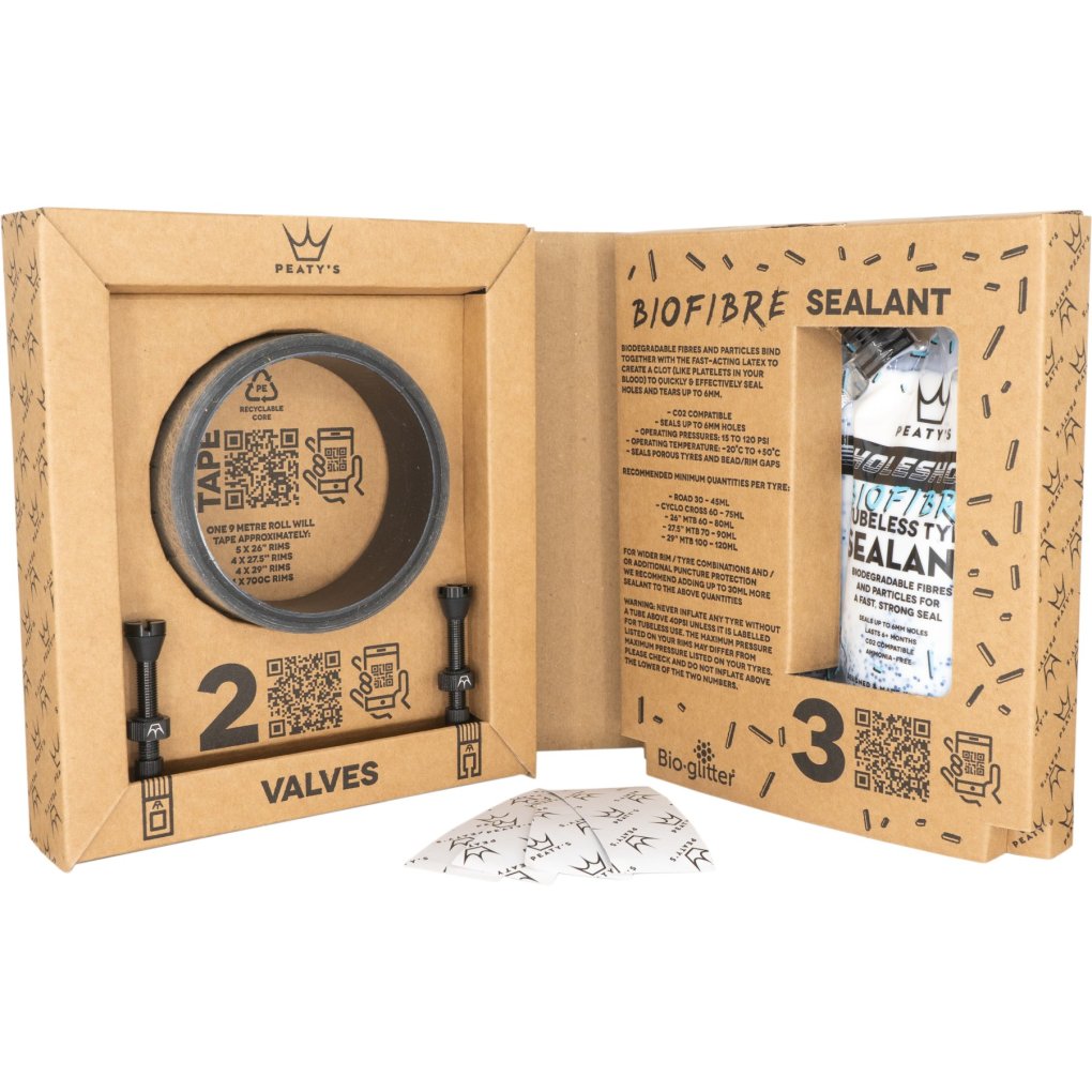 Peaty's Holeshot Tubeless Conversion Kit - 30mm
