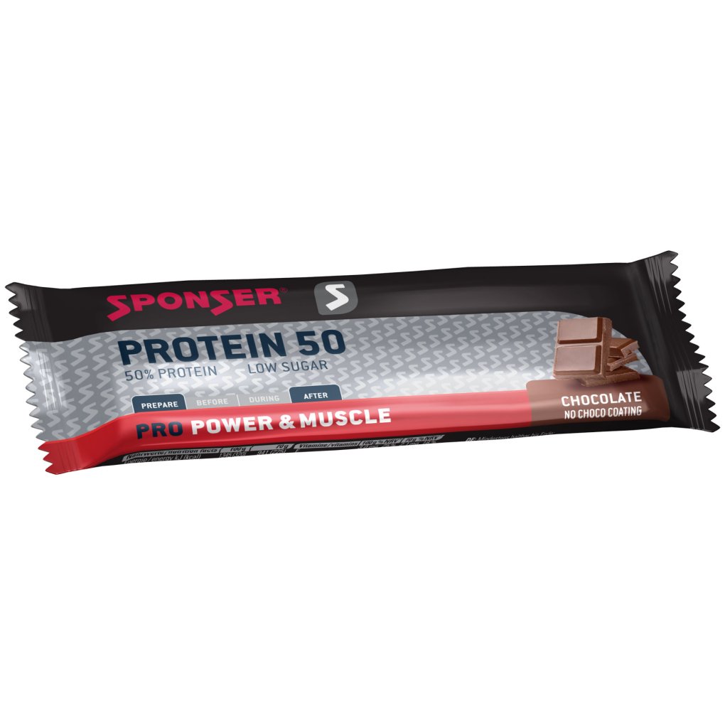 SPONSER Protein 50 Bar Chocolate - 25x50g