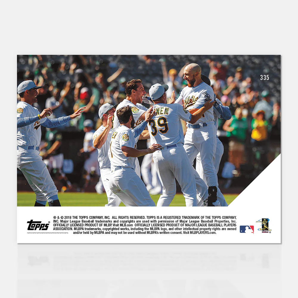 Jonathan Lucroy - 06/17/2018 TOPPS NOW® Card 335 - Print Run: 172