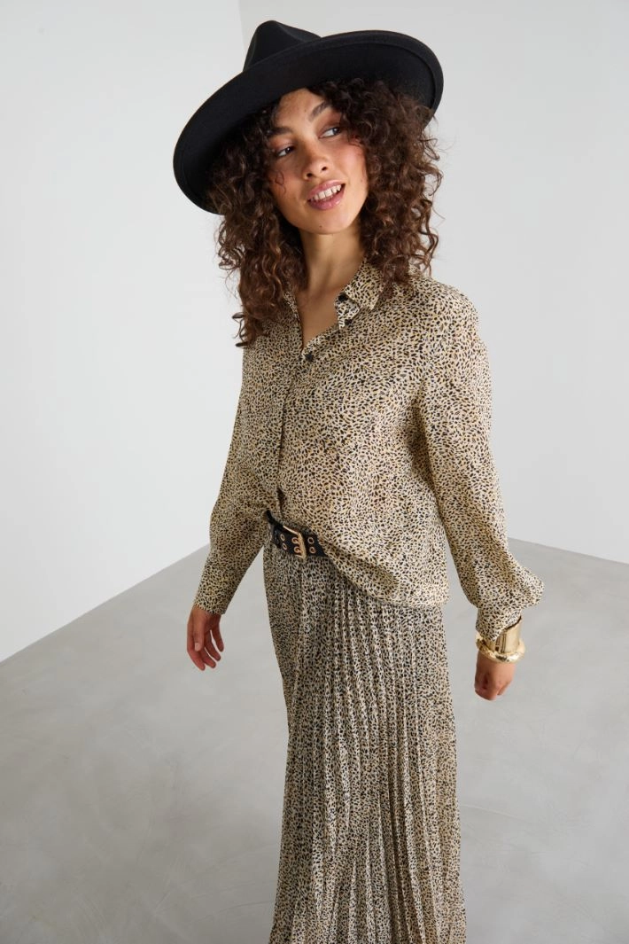 Wide brim hat - BLACK