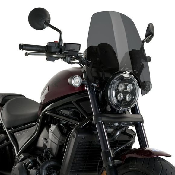 Puig TOURING windshield - GrayHONDA 1100 CMX 1100 REBEL - 2021 - 2025Ref: 20820