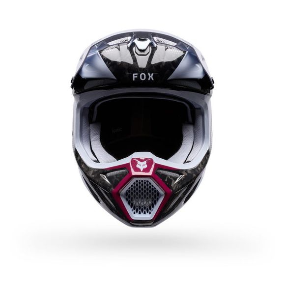 Fox V3 RS TACTILE 2026 cross helmet - WhiteRef: FX6542
